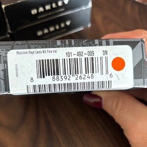 New Oakley Fire Iridium Lens replacement